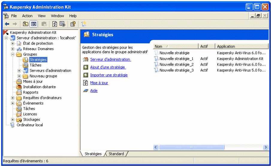 KAPERSKY ADMINISTRATION KIT 6.0 - Configuration des paramètres d'application - 2