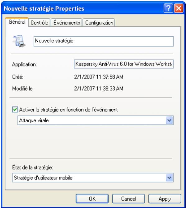 KAPERSKY ADMINISTRATION KIT 6.0 - Configuration des paramètres d'application - 1
