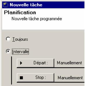 KAPERSKY ANTI-VIRUS 4.5 - Fenêtre Planification pour la tâché de Kaspersky AV Monitor - 1