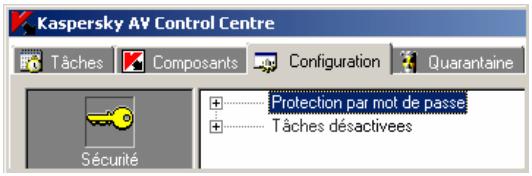 KAPERSKY ANTI-VIRUS 4.5 - La catégorie Sécurité - 1