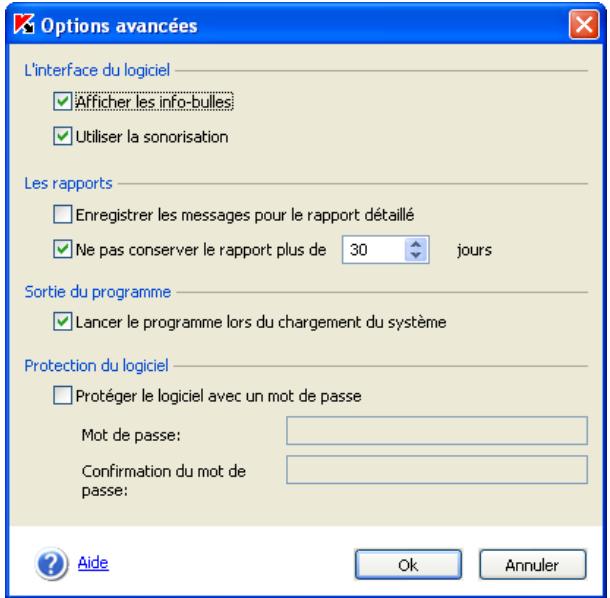 KASPERSKY LAB ANTIVIRUS PERSONAL 5.0 - Configuration complémentaire de kaspersky anti-virus® personal - 5