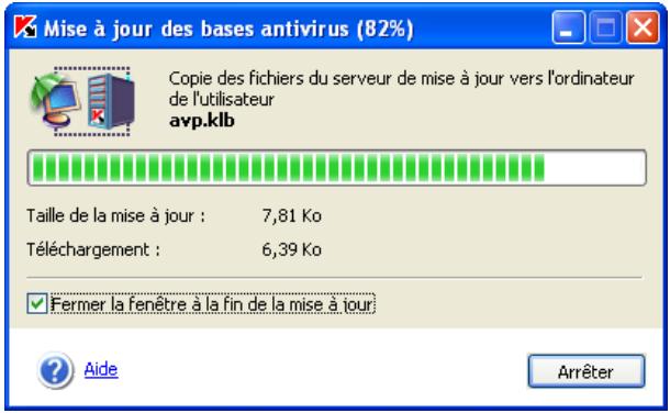 KASPERSKY LAB ANTIVIRUS PERSONAL 5.0 - Mise à jour manuelle. téléchargement des mises à jour - 2