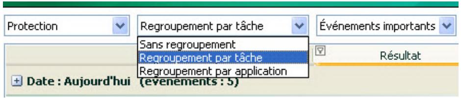 KASPERSKY LAB INTERNET SECURITY 2010 - SELECTION DU TYPE D'EVENTMENT - 1