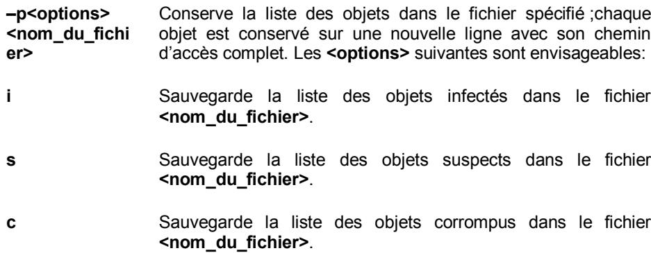 KASPERSKY LAB ANTI-VIRUS 5.7 - Options des fichiers : - 1
