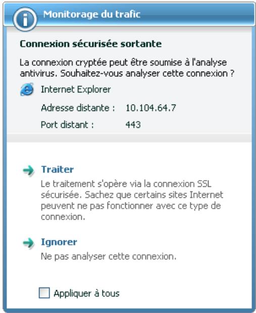 KASPERSKY LAB ANTI-VIRUS 7.0 - Analyse de la connexion sécurisées - 1