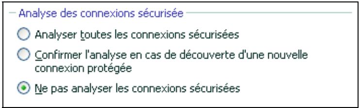 KASPERSKY LAB ANTI-VIRUS 7.0 - Analyse de la connexion sécurisées - 2