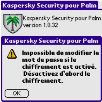 KASPERSKY LAB SECURITY - Saisie du mot de passe - 1