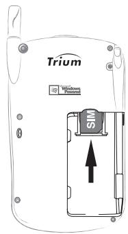 TRIUM MONDO - - Insertion de la carte SIM et de la batterie - 5