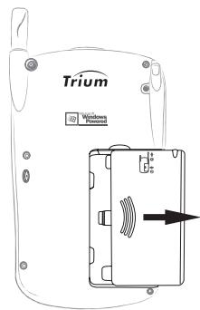 TRIUM MONDO - - Insertion de la carte SIM et de la batterie - 2
