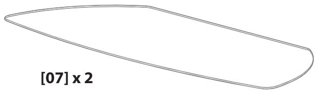 SANUS SYSTEMS BFAV344 - Supplied Parts and Hardware. - 8