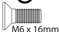 SANUS SYSTEMS BFAV344 - Supplied Parts and Hardware. - 10