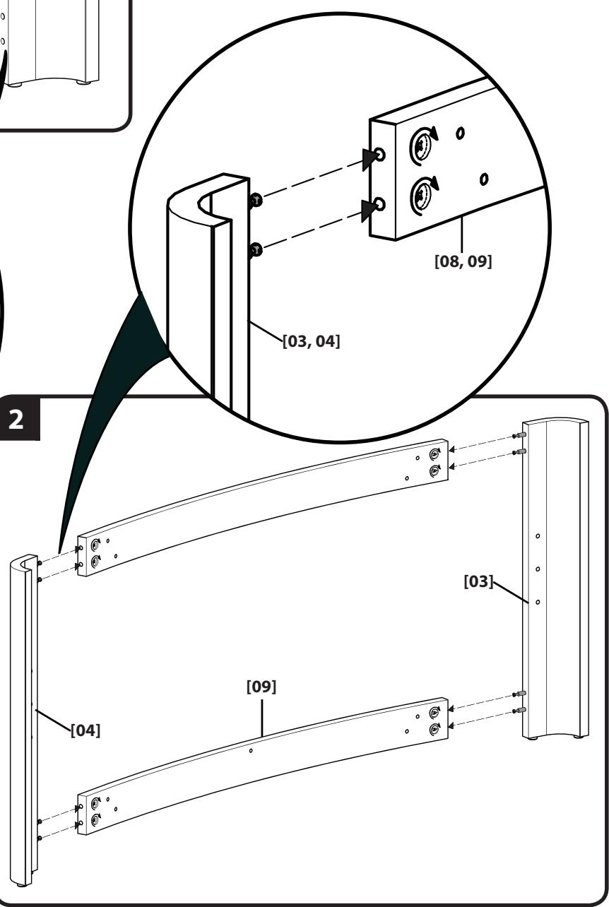SANUS SYSTEMS BFAV344 - Supplied Parts and Hardware. - 20