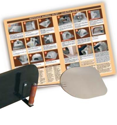 DUTRY 83 - Fours Le Panyol : une gamme de fours alimentaires en terre cuite réfractaire, miniaturisation de jours à pain de boulangers, adaptations - 1