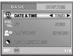 GENUIS P534 - Menu réglage - 3
