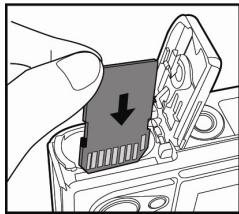 GENUIS P534 - Insertion et retrait d'une carte mémoire SD (accessoire en option) - 2