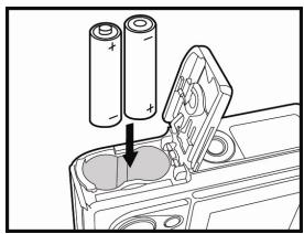 GENUIS P534 - Insertion des piles - 1