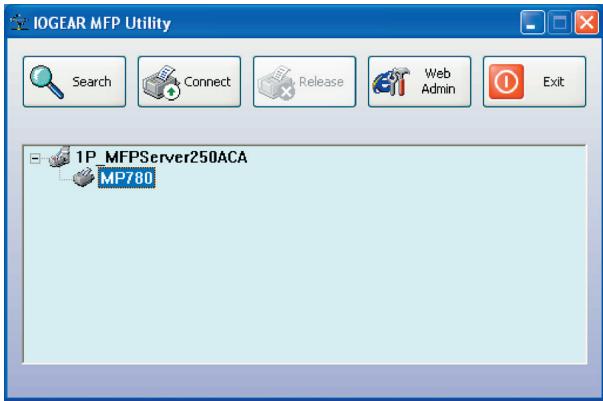 IOGEAR GMFPSU01 - Configuration du logiciel - 1