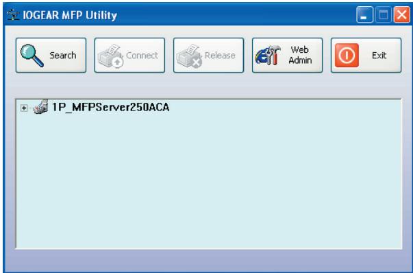 IOGEAR GMFPSU01 - Configuration du logiciel - 1