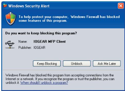 IOGEAR GMFPSU01 - Configuration du logiciel (à repeter sur chacun des ordinateurs du réseau) - 2