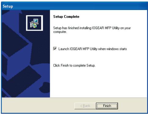 IOGEAR GMFPSU01 - Installation du logiciel - 2