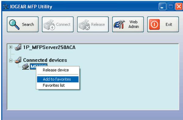 IOGEAR GMFPSU01 - Configuration du logiciel - 1