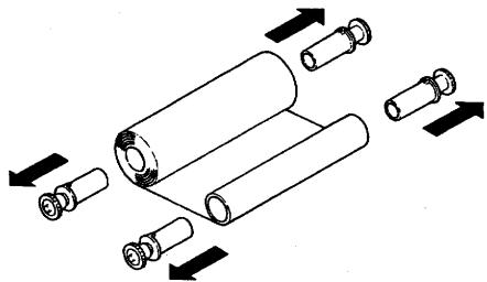 MURATEC M-4500 - Installation/changement de film émetteur - 4