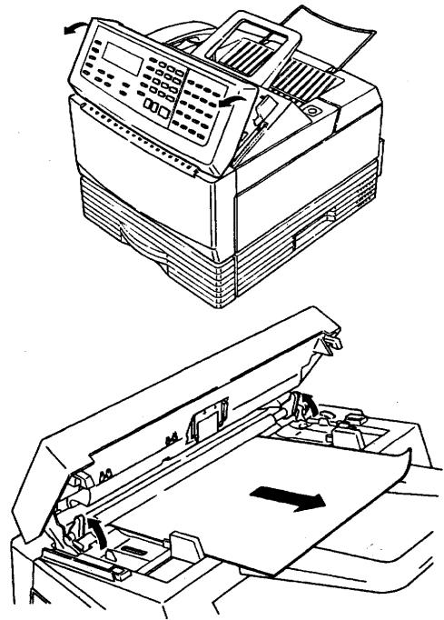 MURATEC M-4500 - Bourrage du document original - 1