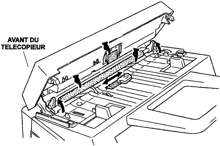 MURATEC M-4500 - Tampon séparateur, galet séparateur, galet d'alimentation des documents - 1