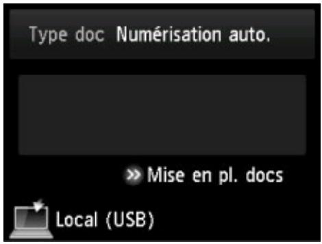 CANON MG 6852 - Transfert des données numériées sur un ordinateur à l'aide du panneau de contrôle - 2