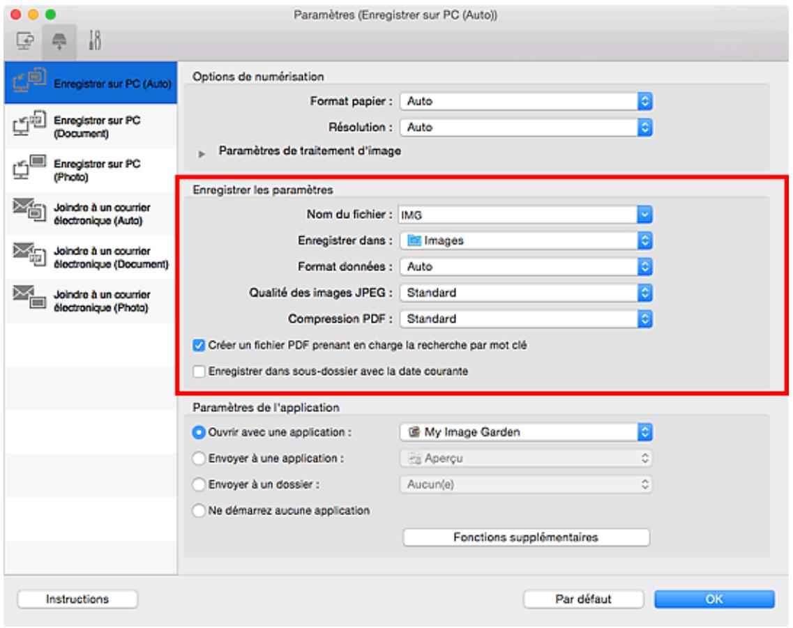 CANON MG 6852 - Définisse Options de numérisation. - 2