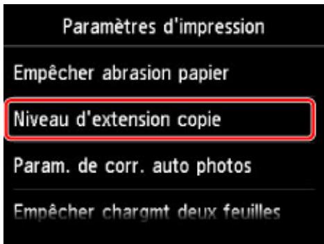CANON MG 6852 - Paramètres périphérique. - 2