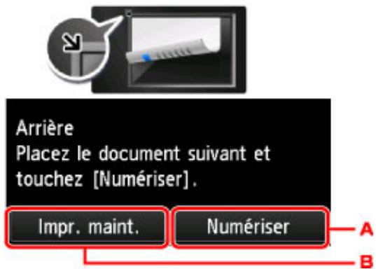 CANON MG 6852 - Au terme de la numérisation : - 1