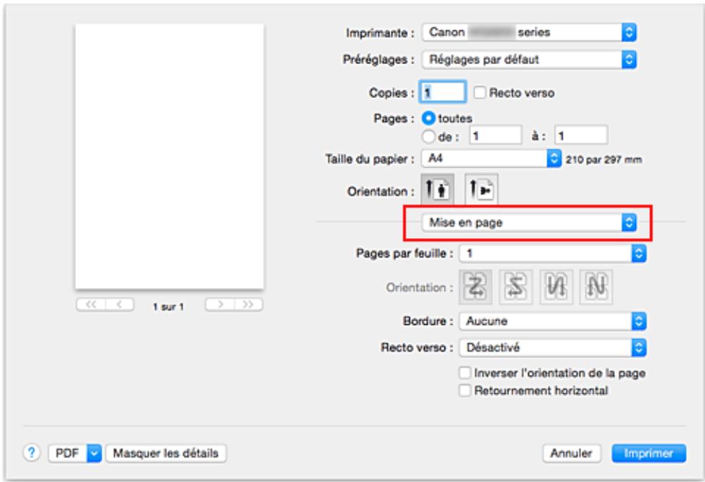 CANON MG 6852 - Impression mise en page - 2