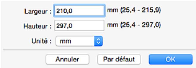 CANON MG 6852 - Format papier - 1