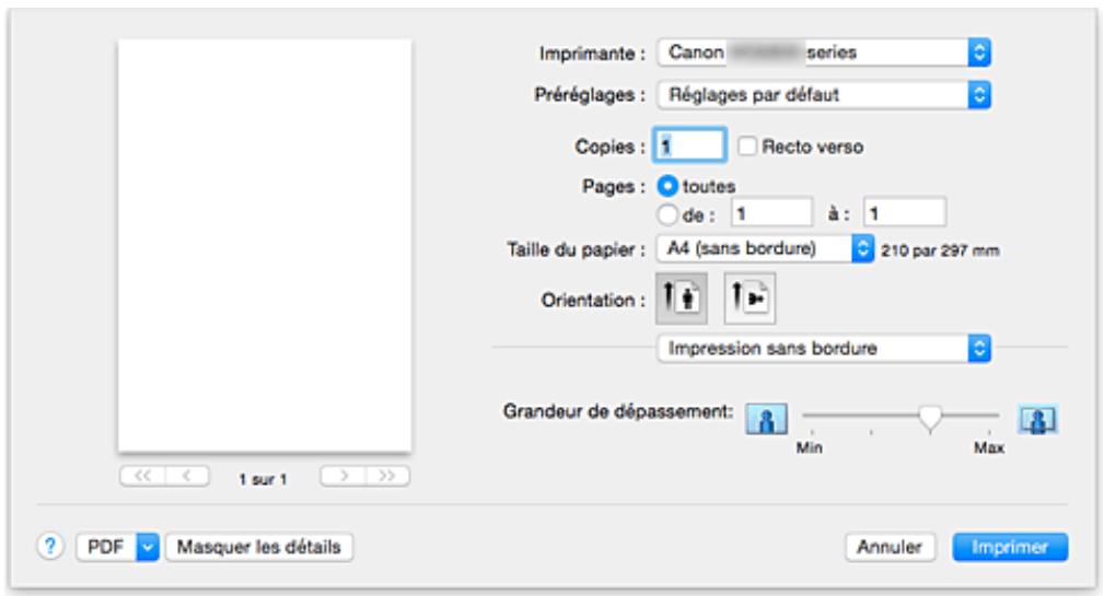 CANON MG 6852 - Impression sans bordure - 1