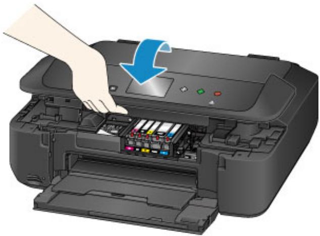 CANON MG 6852 - Fermez doucement le panneau de contrôle. - 1