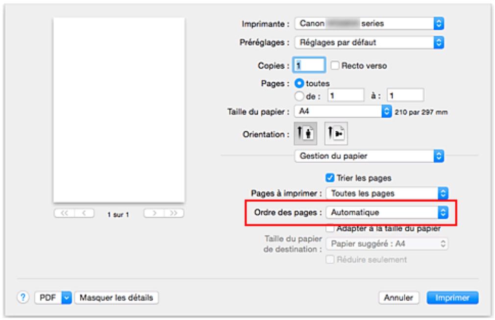 CANON MG 6852 - Définition du nombre de copies et de l'ordre d'impression - 5