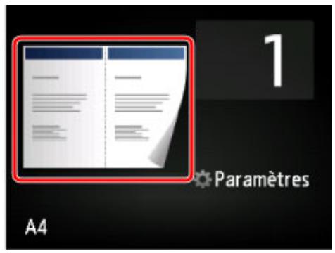 CANON MG 6852 - Copie de deux pages sur une seule feuille - 2