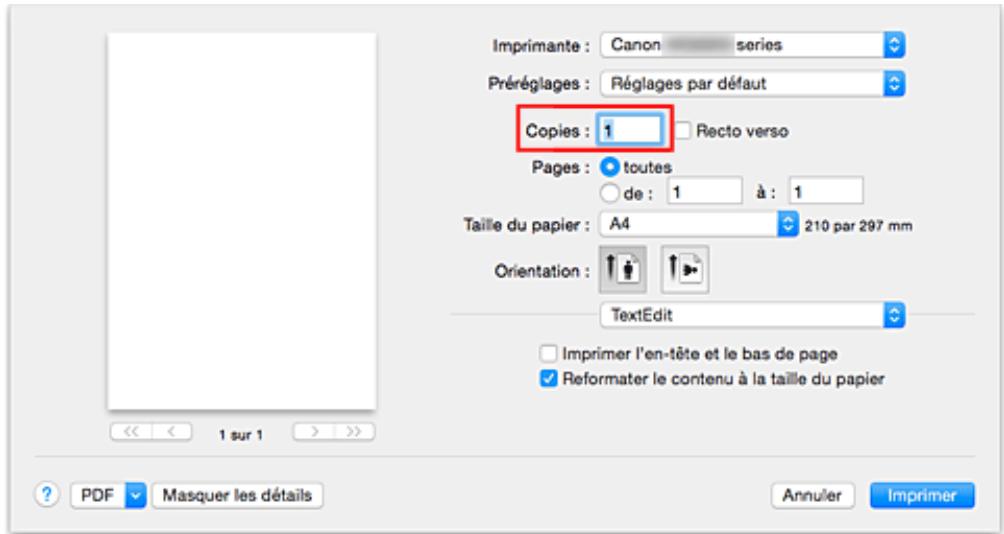 CANON MG 6852 - Définition du nombre de copies et de l'ordre d'impression - 4