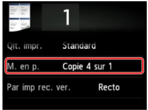 CANON MG 6852 - Copie de quatre pages sur une seule feuille - 1