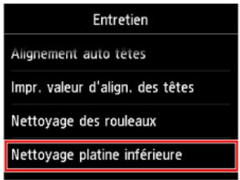 CANON MG 6852 - Nettoyage de l'intérieur de la machine (nettoyage de la platine inférieure) - 1