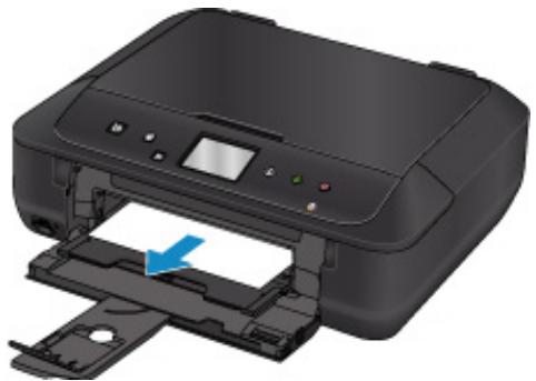 CANON MG 6852 - Retirez doucement le papier. - 1