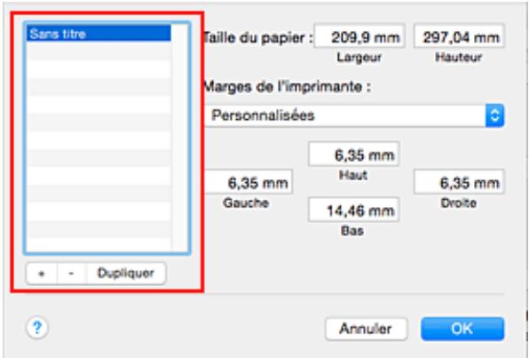 CANON MG 6852 - Création d'un format de papier personnalisé - 1