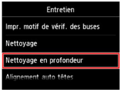 CANON MG 6852 - Nettoyage en profondeur de la tete d'impression - 3