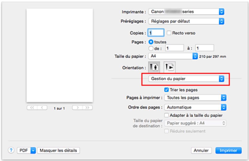 CANON MG 6852 - Mise à l'échelle du papier pour l'impression - 2
