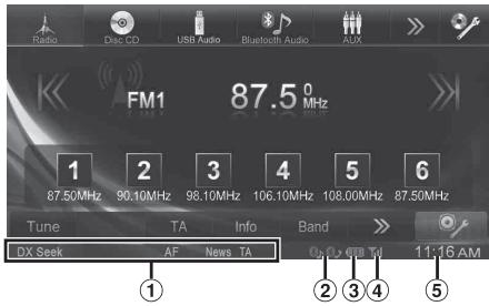 ALPINE INE-W990 HDMI - Sélection d'un élément dans une liste - 2