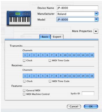 DIGIDESIGN MBOX 2 MINI - Pour configurer un périphérique MIDI externe : - 4