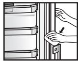PANASONIC NR-BN34EX1-E & NR-BN34EX1 - Joint d'ouverture de porte - 1