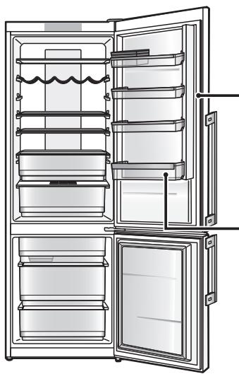 PANASONIC NR-BN34EX1-E & NR-BN34EX1 - Vrieskast - 2