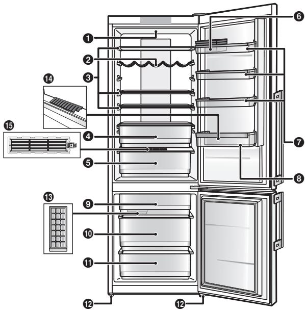 PANASONIC NR-BN34EX1-E & NR-BN34EX1 - Gefrierfach - 2